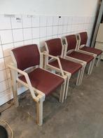 Uitverkoop, jaren 80 design stoelen set: 40,-, Ophalen of Verzenden, Zo goed als nieuw