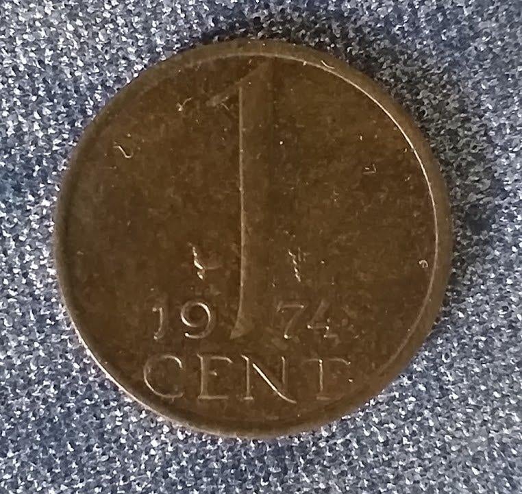 1 cent Nederland 1974 [3660]  [PoMuNe], Ophalen of Verzenden, Koningin Juliana, 1 cent, Losse munt