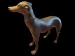 Antieke bronzen windhond Greyhound jachthond, Ophalen of Verzenden