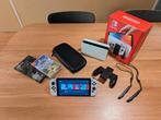 Nintendo Switch OLED + Zelda: Link's Awakening, Spelcomputers en Games, Switch OLED, Met games, Ophalen of Verzenden, Zo goed als nieuw