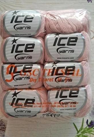 Pakket Baby Cotton - 8 Bollen Roze beschikbaar voor biedingen
