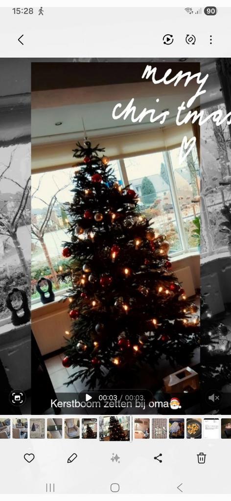 Mooie kerstboom, Diversen, Kerst, Zo goed als nieuw, Ophalen of Verzenden