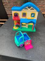 Fischer price huis en auto en fiets, Ophalen, Zo goed als nieuw, Kunststof