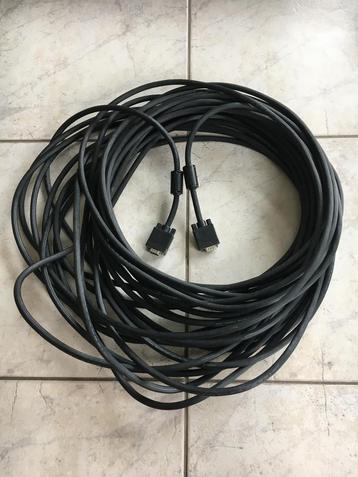 computerkabel VGA naar VGA kabel 2 x 14 pins male-male 30 m beschikbaar voor biedingen