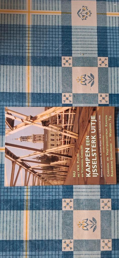 Boekje/Folder: Kampen een IJsselsterk Uitje, Boeken, Reisgidsen, Gelezen, Brochure, Benelux, Overige merken, Ophalen of Verzenden