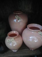 2 geglazuurde kruiken en opaline glas vazen, Overige kleuren, Nieuw, Ophalen of Verzenden, Glas