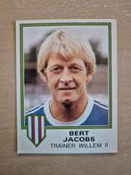 Panini Voetbal 81 Bert Jacobs Willem II, Ophalen of Verzenden, Zo goed als nieuw, Willem II, Poster, Plaatje of Sticker