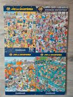 4x Jan van Haasteren zoekboeken zoekboek, Hobby en Vrije tijd, Denksport en Puzzels, Ophalen of Verzenden, 500 t/m 1500 stukjes