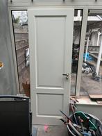 binnen deur 210cm opdekdeur 73cm, Doe-het-zelf en Verbouw, Ophalen, Binnendeur, 200 tot 215 cm, Glas