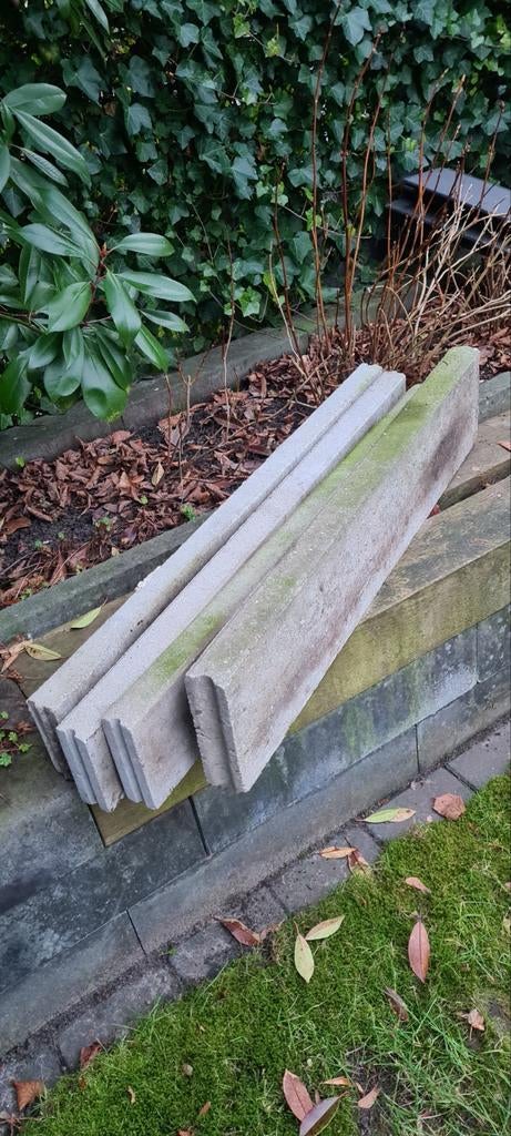 Opsluitbandjes - 3 kleine, 1 grote, Tuin en Terras, Gebruikt, Ophalen of Verzenden, Minder dan 25 cm, Border