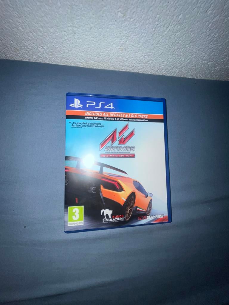 Assetto Corsa ULTIMATE EDITION PS4 - Nieuw!, Spelcomputers en Games, Ophalen, Nieuw, Met 2 controllers, Original