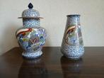 William Adams vaas en pot  "chinese bird", Antiek en Kunst, Ophalen