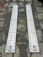 Aluminium oprijplaten 2400x285x50 mm, Ophalen, Zo goed als nieuw