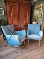 1x Vintage Label Foxxy fauteuil, Gerard van den Berg, Huis en Inrichting, Ophalen, Gebruikt, Minder dan 75 cm, Vintage, modern