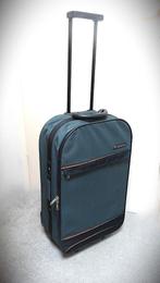 Mooie grijze Saxoline koffer, Ophalen, Overige materialen, Wieltjes, Gebruikt