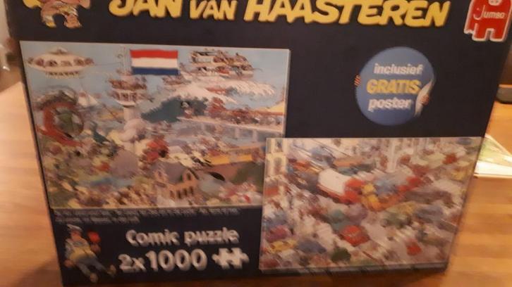 jan van haasteren puzzels, Hobby en Vrije tijd, Denksport en Puzzels, Zo goed als nieuw, Legpuzzel, 500 t/m 1500 stukjes, Ophalen