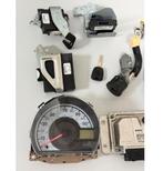ECU KIT + Sloten SET Toyota Aygo Peugeot 107 Citroën C1 1.0, Gebruikt, Citroën, Ophalen of Verzenden, H