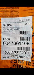 NIEUW: LAPP H1Z2Z2-K Solarkabel 1x6mm² Zwart - 490m, Ophalen, Nieuw, Kabel of Snoer