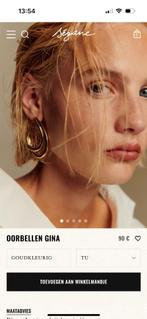 Sezane oorbellen, Sieraden, Tassen en Uiterlijk, Ophalen of Verzenden, Nieuw, Goud, Overige materialen
