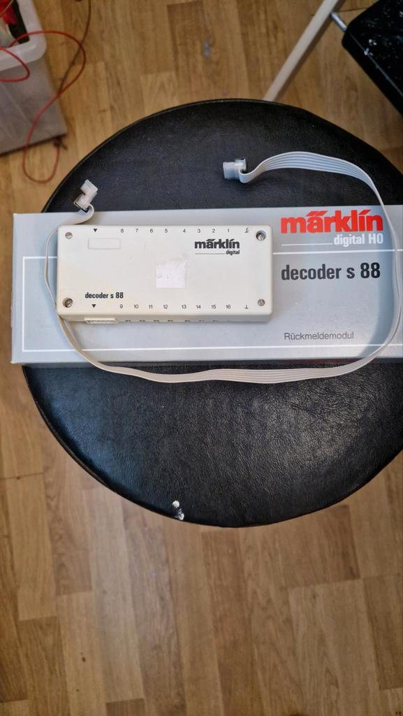 Marklin 6088 S88 Terugmeldmodule, Hobby en Vrije tijd, Modeltreinen | H0, Gebruikt, Overige typen, Wisselstroom, Märklin, Ophalen of Verzenden