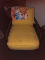 Gele Ikea Schommelstoel met Wasbare Kussens, Gebruikt, 75 tot 100 cm, Ophalen of Verzenden, Stof