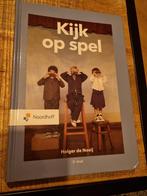 Kijk op spel 5de druk  PABO, Boeken, Ophalen of Verzenden, Zo goed als nieuw