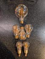 6x Calex Filament smart lampen Wifi E14 & E27, Ophalen, Led-lamp, Minder dan 30 watt, E27 (groot)