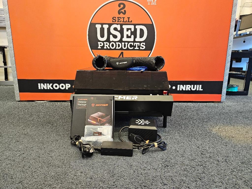 ACMER P3 Graveermachine 10W Diode + 2W infrarood Compleet, Hobby en Vrije tijd, Ophalen, Gebruikt