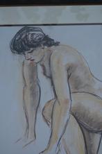 Fraai schilderij Frans J. Joosen Tilburg ('32 - '21) 'Naakt', Ophalen