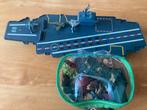 Vliegdekschip met straaljagers + legermateriaal, Ophalen of Verzenden, Gebruikt