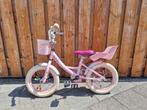 Nogan Butterfly meisjesfiets 14 inch, Fietsen en Brommers, Fietsen | Kinderfietsjes, Ophalen, Zo goed als nieuw, Minder dan 16 inch