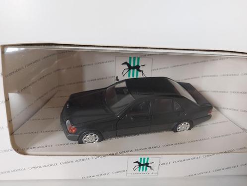 Cursor Mercedes-Benz W140 S klasse antraciet nieuw in doos, Hobby en Vrije tijd, Modelauto's | 1:43, Nieuw, Auto, Overige merken