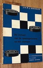 JBMJ Eekhout. De invloed v/d openingstheorie damspel. 1958, Gelezen, Ophalen of Verzenden, J.B.M.J. Eekhout, Denksport