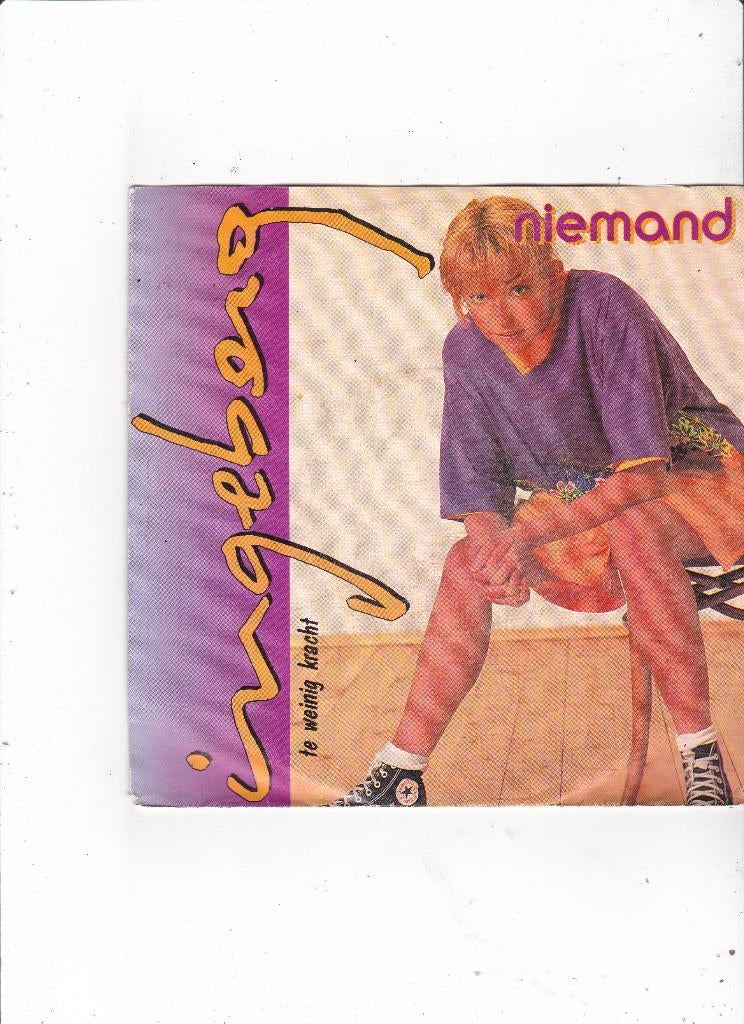 Single Ingeborg - Niemand, Gebruikt, 7 inch, Single, Ophalen of Verzenden