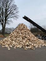 VERS EIKEN EN BEUKEN HAARDHOUT IN BULK | 50 kuub kachelhout, Tuin en Terras, Haardhout, 6 m³ of meer, Verzenden, Eikenhout, Blokken