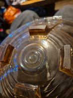 Art Deco Schaal met Paarse Gloed, Antiek en Kunst, Antiek | Glas en Kristal, Ophalen