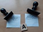 Handtekeningstempels handtekening autogram, Ophalen of Verzenden, Gebruikt, Overige typen