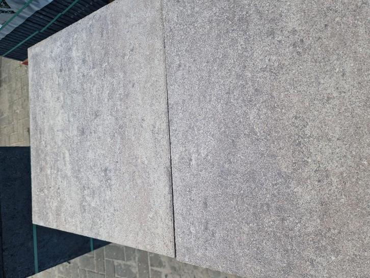 Betontegel 60x60x4 ivory zonder facet, Tuin en Terras, Tegels en Klinkers, Nieuw, Terrastegels, Beton, Ophalen