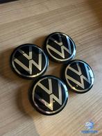 ORIGINELE VW Volkswagen naafkap naafdop set zwart, Auto diversen, Wieldoppen, Gebruikt, -, Verzenden, -