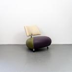 1x Leolux Pallone Fauteuil Paars/Groen/Wit - Chroom, Huis en Inrichting, Niet ingevuld, Niet ingevuld, 75 tot 100 cm, Ophalen of Verzenden