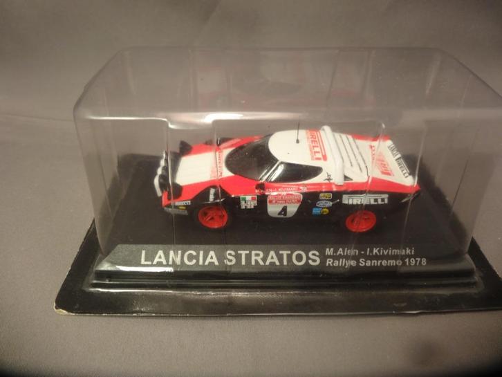 Lancia Stratos Rallye Sanremo M.Alen 1976 - 1:43, Hobby en Vrije tijd, Modelauto's | 1:43, Nieuw, Auto, Overige merken, Ophalen of Verzenden