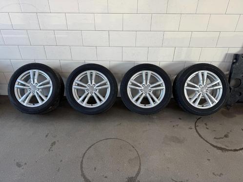 Audi Q3 18 inch zomerset, Auto-onderdelen, Banden en Velgen, Banden en Velgen, Zomerbanden, 18 inch, 235 mm, Personenwagen, Gebruikt