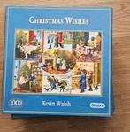 Kerstpuzzel - Christmas Wishes - Gibsons 1000 stukjes, Ophalen of Verzenden, 500 t/m 1500 stukjes, Zo goed als nieuw, Legpuzzel
