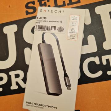Satechi USB-C Multiport Pro V2 - NEW beschikbaar voor biedingen