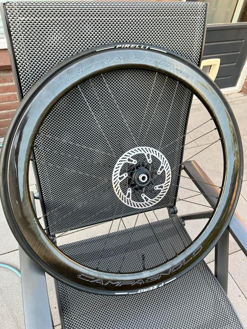 PRIJSVERLAGING: Campagnolo Bora WTO 45 - topstaat, Fietsen en Brommers, Fietsonderdelen, Zo goed als nieuw, Racefiets, Wiel, Ophalen