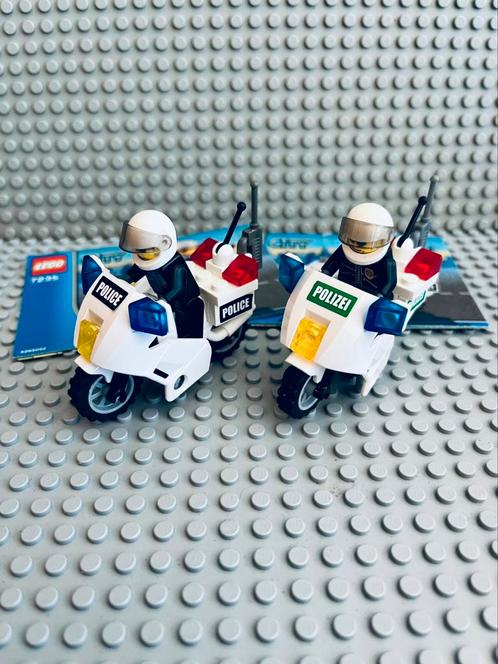 2x LEGO City 7235 Police Motorcycle, Kinderen en Baby's, Speelgoed | Duplo en Lego, Gebruikt, Lego, Complete set, Ophalen of Verzenden