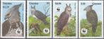 Guyana -VZ.26- 1990 - WWF - Vogels - Harpij, Zuid-Amerika, Verzenden, Postfris