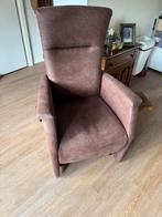 2 Relaxstoelen bijna nieuw, Huis en Inrichting, Fauteuils, Ophalen, Minder dan 75 cm, Zo goed als nieuw, Stof
