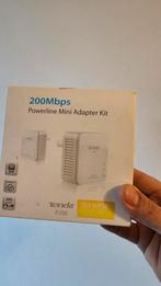 Tenda 200 Mbit/s Powerline Adapter P200, Nieuw, Ophalen of Verzenden