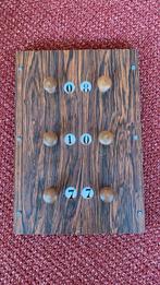 Scorebord hout, Ophalen of Verzenden, Gebruikt